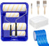 Lanties 20 Pieces Paint Roller Set, 9"4" Roller, Brush, Tray, Blue Tape and