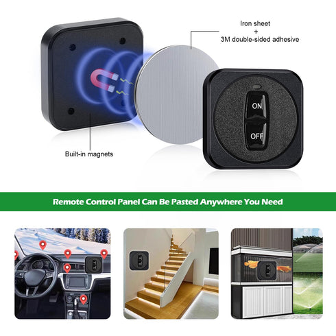 Mini12v Switch,12v with10a 5v 6v 9v 24v 48v 12volt Remote Control Wireless Remote Switch Relay, DC Remote On Off Switch