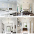 Dimmable 3000K/4000K/5000K Pendant Lights Kitchen Island, Modern Mini Pendant Light Fixtures with Crystal Stone, LED