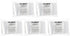 Plymor 4" x 5" Zipper Reclosable Plastic Bags (Pack of 500), 2 Mil