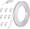 10FT Hose Clamps, 304 Stainless Steel Hose Clamp Assortment Kit with 8 Fasteners, Adjustable Worm Gear