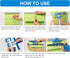 Cabinet Hardware Jig, Punch Locator Drill Guide for Installation of Handles and Knobs on Doors