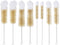 PATIKIL 7.5", 8.3", 11.2", 13.4" Straw Cleaner Brush Set, 2Set Stainless Steel Natural Pig Bristle for Lab Supplies