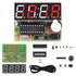 MiOYOOW 4-Digit Digital Clock Kits with PCB, DIY Alarm Clock Soldering Project