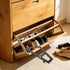 2pcs Shoe Rack Hardware Tilt Out Shoe Cabinet Hinges - Furniture Replacement Accessories for DIY Repair Living Room
