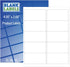 Blank Address Shipping Labels, 2" x 4" Permanent White Matte Label, 100 Sheets - 1000 Labels, Made in USA