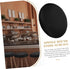 GLEAVI Wear-Resistant Pu Stool Cover Accessory Soft Sponge Padding for Bar and Dining Use Replacement Seat