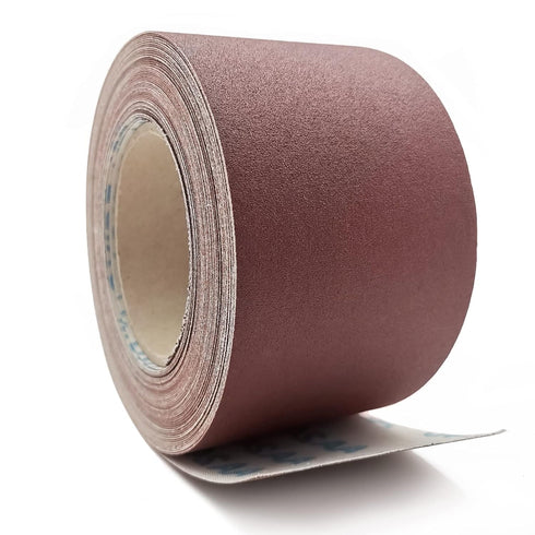 320 Grit Sandpaper Roll, 3 Inch x 49 Feet Emery Cloth Roll for Metalworking, Woodworker, and Automotive Repair