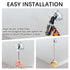 GOOUU 1PCS 1/2" 3/4" 4-Inch Swivel Pendant Mounting Kit for or Conduit, Malleable Square Fixture Hanger Cover