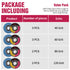 40/60/80/120 Mixed Grit Zirconia Flap Disc 4-1/2" x 7/8-Inch Abrasive Sanding Disc Bevel Type 29 Angle Grinder Edge Grinding Wheel for Stainless Steel and Metal (Pack of 10)