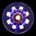 7" 6500K Closet Crystal Ceiling Lamp, Flush Mount Ceiling Light LED Chandelier Fixtures for Bedroom Hallway Kitchen