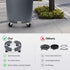 15-19 Inch 480lbs Nefish Upgraded Trash Can Dolly Wheels, Adjustable Round Barrel Dollies Wheels, Heavy Duty Drum