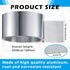 Zonon 4" x 100' Aluminum Flashing Roll, Weatherproofing Metal Roofing Panels for Sealing Windows and Doors