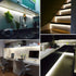 T907 Dimmer 12V Dimmer 1 Pack White Switch for Led Strip Lights Adjust Brightness Led Controller with Memory Function