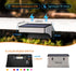 BRIGHTRIGHT 4 Pack 8 Solar Deck Lights Outdoor Waterproof - Step Lights for Stairs & Fence, Color Changing Security