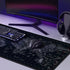 Extended Speed Gaming Mouse Pad, Large Size 35.4 X 15.7X 0.12 inches Desk Mat with Personalized World Map Design