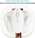 Rimilak Small Mouse Pad 6.6 Inch, Waterproof Compact Mini Mouse Mat for Laptop, Wireless Mouse, Home Office Travel,