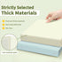 SUNEE 1 Inch 3 Ring Binder, Clear View, PVC-Free, Fits 8.5x11 Inches, Aesthetic, 4 Pack for School or Office