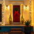 91.5ft 250 8 JMEXSUSS Connectable Warm White Christmas Lights Indoor Outdoor, LED Christmas String Lights, Modes