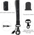 Yiflin Cute Wrist Lanyard for Keys, Keychain, Wallet, ID Holder, Cell Phone, Black & Marble Wristlet Key Chain Holder