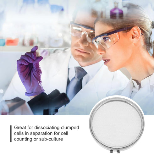 100 Fine Mesh Sieve Strainer, Stainless Steel Cell Strainer for Laboratory Standard Test Sieve
