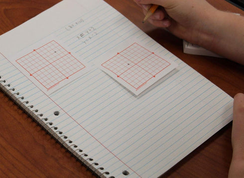 Engineering Grid, Large Graphing Post-It Notes, 3 Pack of 100 Sheets, Total 300 Sheets