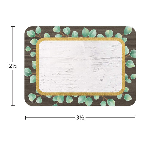 Teacher Created Resources Eucalyptus Name Tags/Labels - Multi-Pack of 36