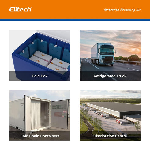 Elitech RC-17N NFC Disposable USB Temperature Data Logger with PDF Report and Light Indicator