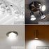 Simba Lighting LED GU10 5W Dimmable Spot Light Bulb, 6 Pack, Halogen 50W Replacement MR16 Shape for Accent, Recessed