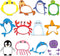 Yinder 24 Pads Cute Sticky Notes, Cartoon Kawaii Sticky Notes for Office Home Kids Students Roommates