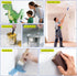 32PCS 2 4 4" 9" 11'' INCLY Paint Roller Kit with to Ft Extension Pole, & Paint Rollers with Tray, Paint Brushes