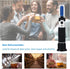 VGVGV 1.000-1.120 0-32% Brix Refractometer, Beer Wort Refractometer Specific Gravity Brix Differential Refractometer