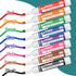 8 EXTRIC Dry erase Markers Chisel Tip, Whiteboard markers, Magnetic Marker Holder & Eraser, Low Odor White Board Marker