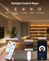 Pak 16.4ft, Dimmable 2300K-6500K, 24V 3040 36W 90, COB LED Strip Lights White CCT Tunable DC High Lumen Cuttable LED