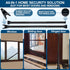 Jammer 1 Pack) Door Security Bar, Rerishom Door Stoppers Security bar,Heavy Duty Door Lock Security Door Door Stopper