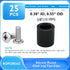 25 3/8" (10 mm) Pcs Round Chair Leg Tips Caps, Silicone Rubber Furniture Leg Floor Protectors, Reduce Noise Folding
