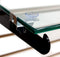 Right Left End Corner Shelf Rest Clip & Rubber Cushion for Brackets