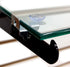 Right Left End Corner Shelf Rest Clip & Rubber Cushion for Brackets