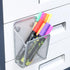 Magnetic Pencil Holder, Mesh Stainless Steel Pen Basket for Writing Utensil Storage in Home, Office, Kitchen, Locker