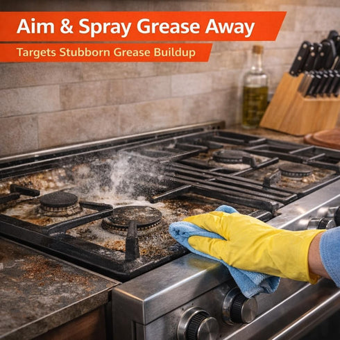 19 oz Diversey Break-Up Professional Oven & Grill Cleaner, Heavy Duty Grease Remover for Grill Grates, Ovens, Flat Tops