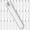 50 PCS Clear Plastic Test Tubes 5.5 x 1 inch, 40 ml with Caps & Sealing Sheets for Plants, Experiments, Candy Storage