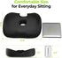 Tailbone AUVON Innovative Donut Pillow Hemorrhoids Scientific Center Hole and Cutout, Orthopedic Pain Relief Donut Seat