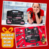 58 Set, Toolbox MARTCOLOR Piece Household Tool General Household Hand Tool Kit with Plastic Storage Case, All Purpose