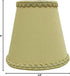 CSO-1041-5AGL 3 5 4.5, Royal Designs, Inc. Hardback Empire Chandelier Shade with Designer Trim, x x Antique Gold