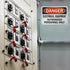 SmartSign "Danger - Electrical Equipment, Authorized Personnel Only" Sign, 7" x 10" Aluminum