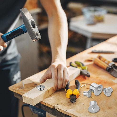 Dowel Pins Center Point Set, Doweling Centering Pins for Woodworking Accessories, 20Pcs Drill Hole Tool