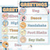Boho Classroom Greetings Poster Decor, Classroom Rules Greeting Choice Posters for Preschool Elementary Teachers