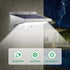 3 iThird Solar Lights Outdoor Motion Sensor, LED Solar Powered Outdoor Lights Stainless Steel Solar Security Light