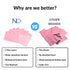 3-Ply 125 Pack 13" 18" Waterproof x Pink Dental Bibs Disposable, Soft Dentist Bibs Napkin, Ideal for Medical Patients