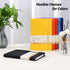 SUIN Hardcover Journal Notebooks, A5 Lined Journals for Writing, 200 Pages, Classic Ruled Notebooks (Black - 6 Pack)